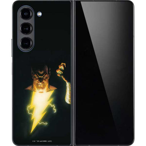 DC Comics Justice Society of America #23 Cover Painting Black Adam Original Art by Alex Ross Galaxy Z Fold5 5G Skin